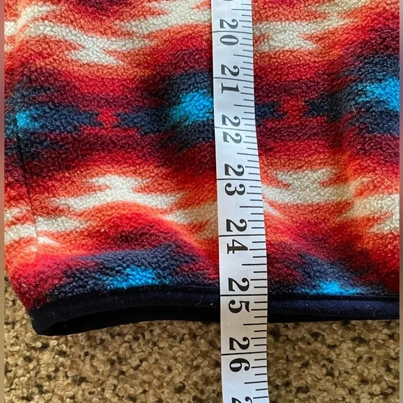 Patagonia Women’s Synchilla Snap-T Fleece Wild Desert Aztec Fleece - Picture 6 of 12